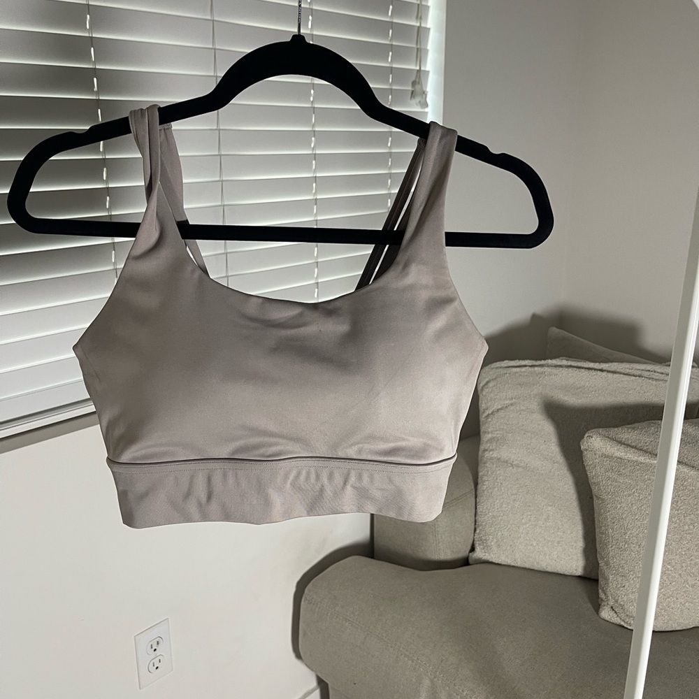Avia Light Gray Sports Bra